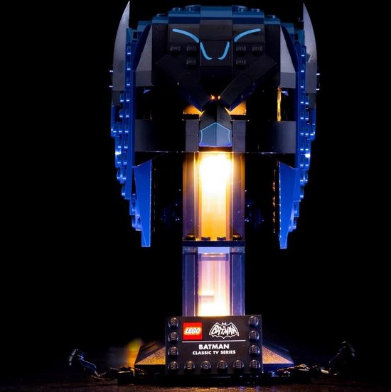 Light My Bricks - Verlichtingsset geschikt voor LEGO Classic TV Series Batman Cowl 76238 van Light My Bricks