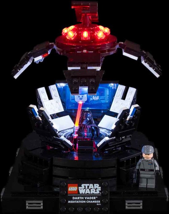 Light My Bricks - Verlichtingsset geschikt voor LEGO Darth Vader Meditation Chamber 75296 van Light My Bricks