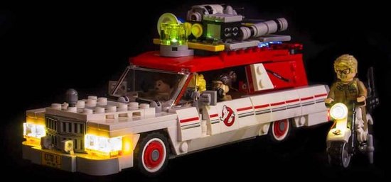 Light My Bricks - Verlichtingsset geschikt voor LEGO Ecto 1&2 set 75828 van Light My Bricks