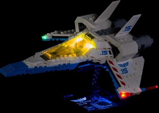 Light My Bricks - Verlichtingsset geschikt voor LEGO LEGO Lightyear XL-15 Spaceship 76832 van Light My Bricks