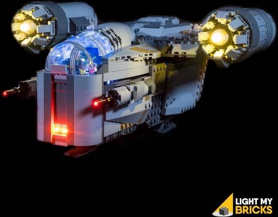 Light My Bricks - Verlichtingsset geschikt voor LEGO Star Wars The Razor Crest 75292 van Light My Bricks