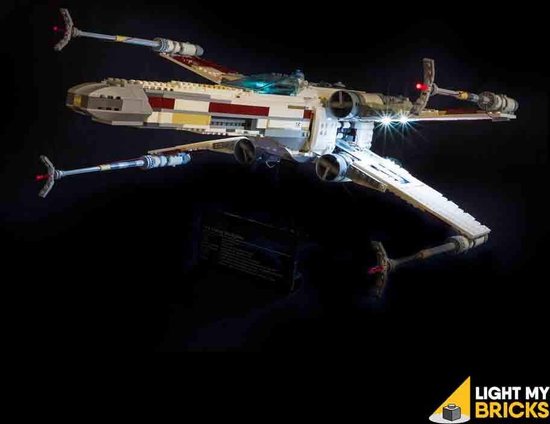 Light My Bricks - Verlichtingsset geschikt voor LEGO Star Wars UCS Red Five X-wing Starfighter 10240 van Light My Bricks