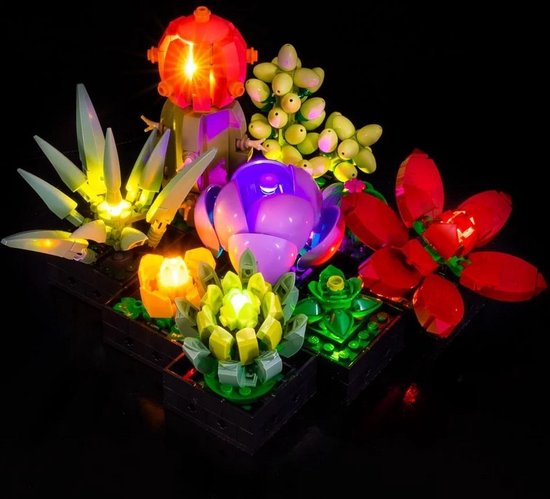 Light My Bricks - Verlichtingsset geschikt voor LEGO Succulents 10309 van Light My Bricks