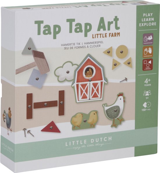 Little Dutch - Hamertje tik FSC - Little Farm van Little Dutch