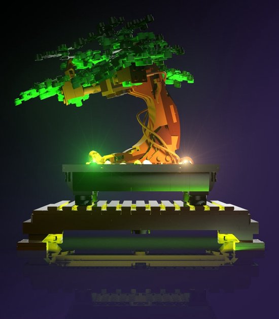 LMB 2.0 - Lighting set suitable for LEGO Bonsai Tree - 10281 van Merkloos