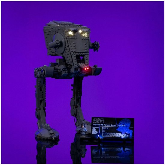 LMB 2.0 - Verlichtingsset geschikt voor LEGO® 75417 Star Wars - UCS AT-ST Walker van Merkloos