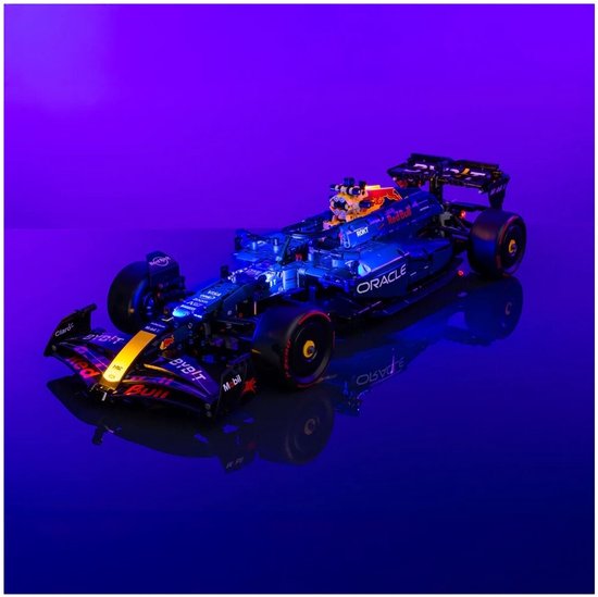 LMB 2.0 - Verlichtingsset geschikt voor LEGO® Oracle Red Bull Racing RB20 F1 Auto 42206 van Merkloos