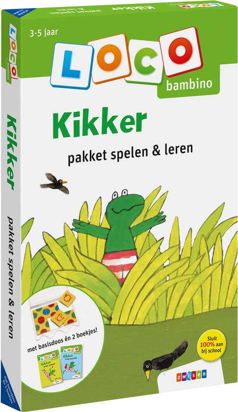Loco bambino Kikker. Pakket spelen & Leren. 3+ van Loco