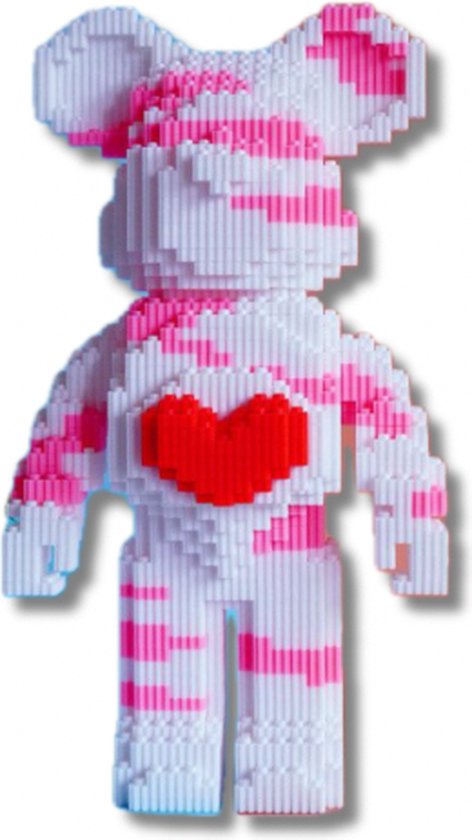 Lovebeer - 32 cm - bouwset - Building blocks - Nanoblocks - miniblocks van $