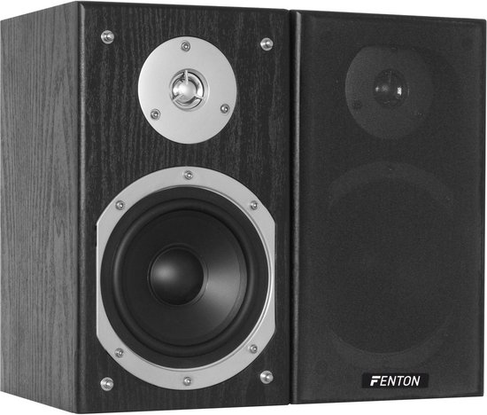 Luidsprekers - Fenton SHFB55B Boekenplank luidsprekerset 5 - 280W - Zwart van Fenton
