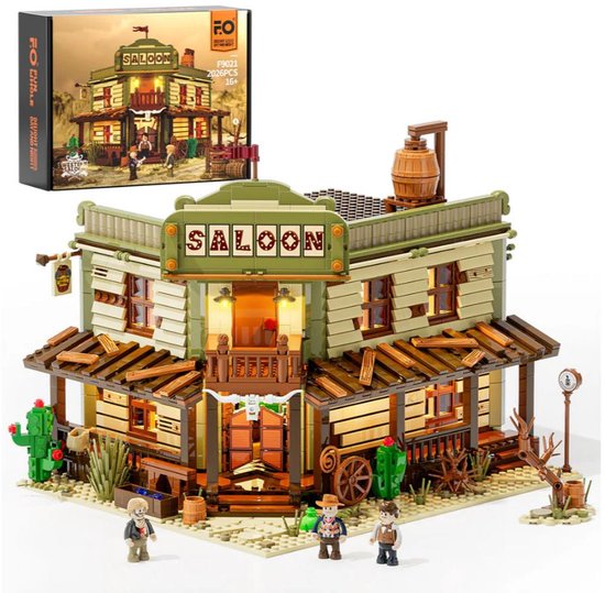LUMIBRICKS Western Saloon - F9021 van Merkloos