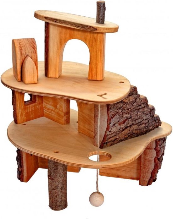 Magic Wood Houten Tree House - Boomhuis Klein van Merkloos