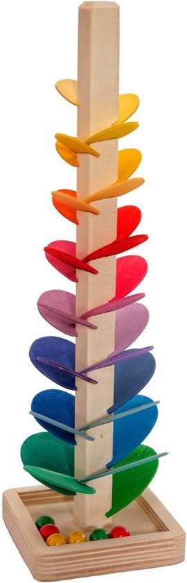 Magic Wood Marble Tree Knikkertoren Mini - 38cm van Magic Wood