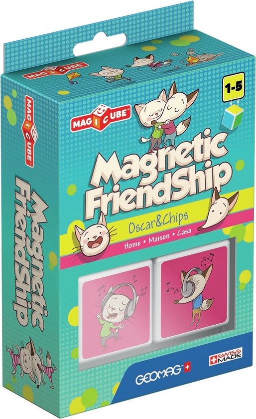 MagiCube Magnetic Friendship - Oscar&Chips van GeoSmart