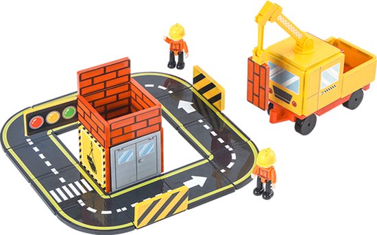 Magna Minds - Magnetic Tiles - Construction - Magnetisch Speelgoed - 36 stuks - Constructie speelgoed - Magnetische tegels - Montessori speelgoed - Magnetic toys - Magnetische bouwstenen - Speelgoed Kinderen van Magna Minds