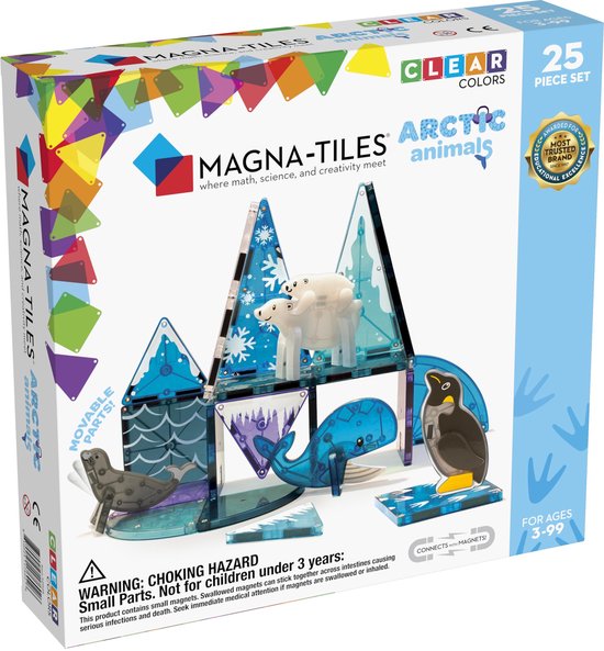 Magna-Tiles - Arctic Animals - 25-Piece Set van Magna-Tiles