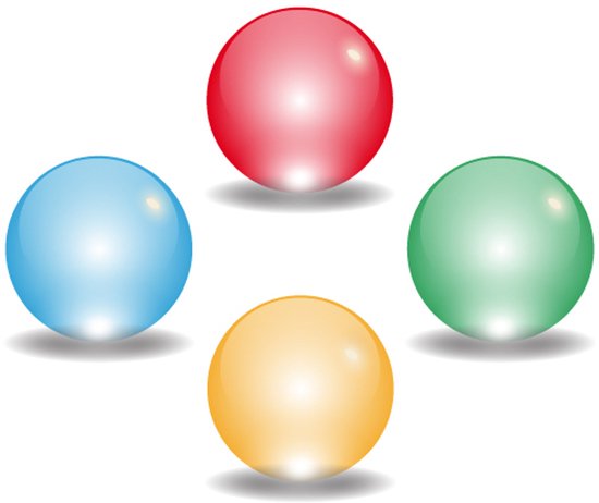 Magna-World® Knikkerbaan - Verlichte Knikkers 4-delig - Magnetic Tiles - Magna Tiles - Magnetisch Speelgoed - Magnetische Tegels - Speelgoed voor 3 t/m 12 Jaar van Merkloos