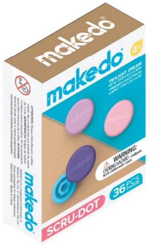 Makedo - Scru Dots - Twilight Dreams - 36 stuks van Makedo
