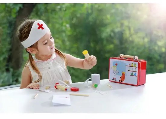 Mamamemo - Dokters Koffertje - Houten speelgoed van Mamamemo