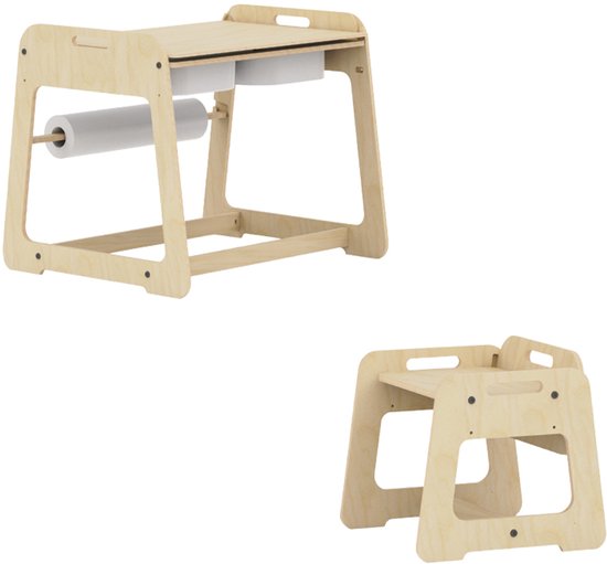 Mamatoyz Speeltafel - Naturel van Merkloos