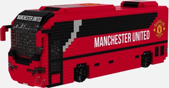 Manchester United - 3D BRXLZ - spelersbus - bouwpakket van Forever Collectibles
