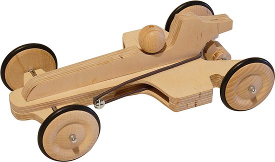Manufacture en Famille - Ayrton's Auto F1- Houten Speelgoed - Do it yourself van Vilac