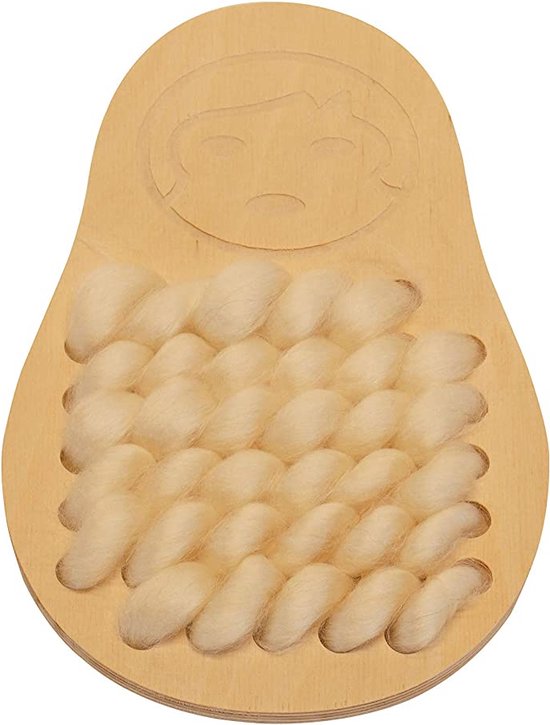 Manufacture en Famille - Petrouchka - Houten speelgoed - Do it yourself van Merkloos