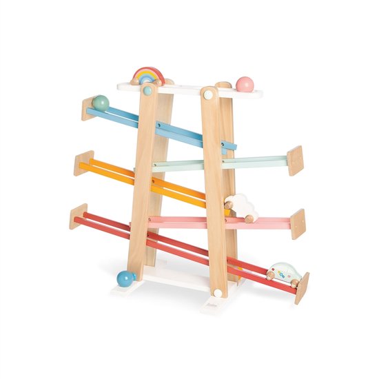 Marble run - Rainbow Kuno van Merkloos