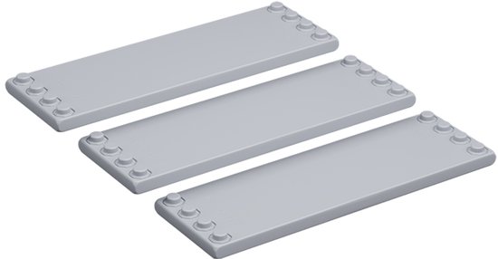 Marioinex educatief speelgoed Didactic Board 3 stuks multicolor karton. van Marioinex