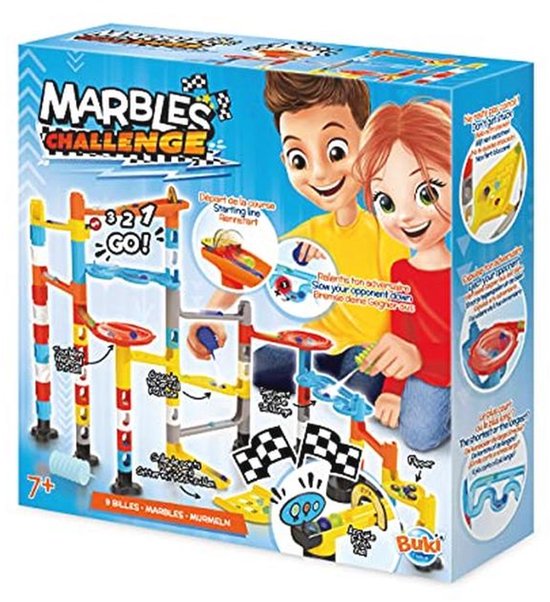 Marmelbaan Uitdaging voor Kinderen - Race met Knikker van Merkloos
