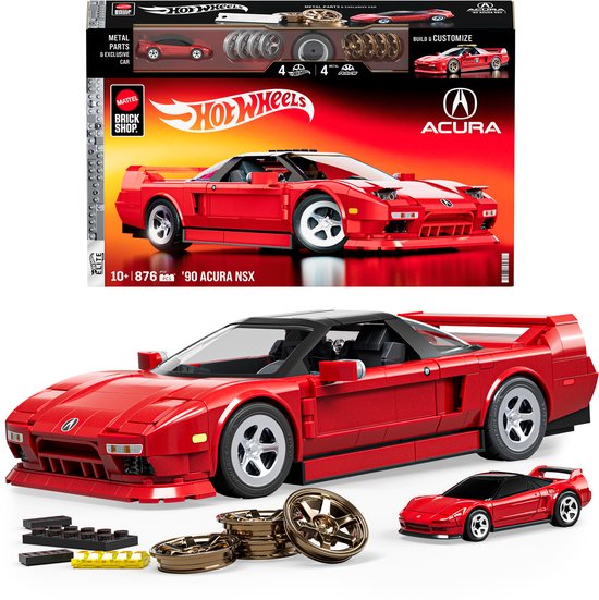 Mattel Brick Shop Hot Wheels '90 Acura NSX van Mattel