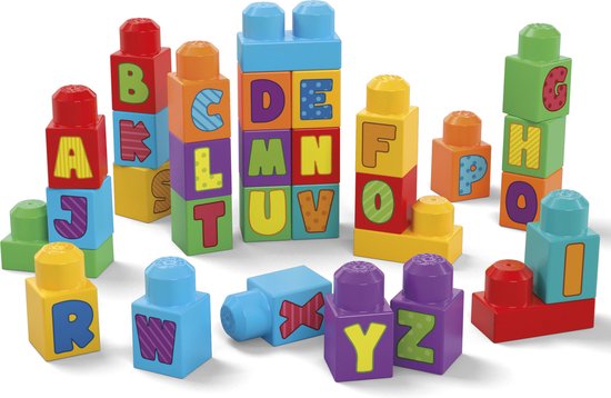 Mega Bloks ABC Blokken 30 Stuks van MEGA Bloks