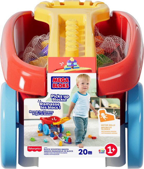 Mega Bloks Blokkenschepwagen - Constructiespeelgoed van MEGA Bloks