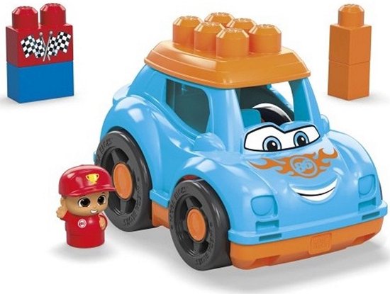 Mega Bloks - Ricky Race Car - bouwen - fisher price - constructie - speelgoed van MEGA Bloks
