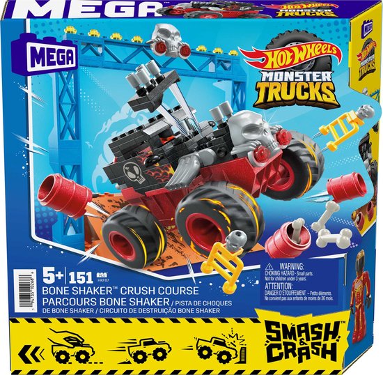 MEGA Hot Wheels Smash n Crash Bottenschudder Pletbaan van MEGA