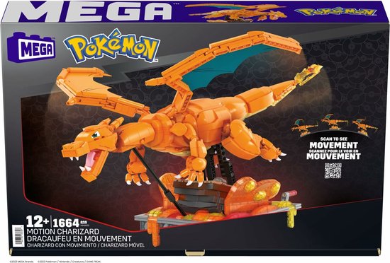 MEGA Pokémon - Charizard - Bouwspeelgoed van MEGA