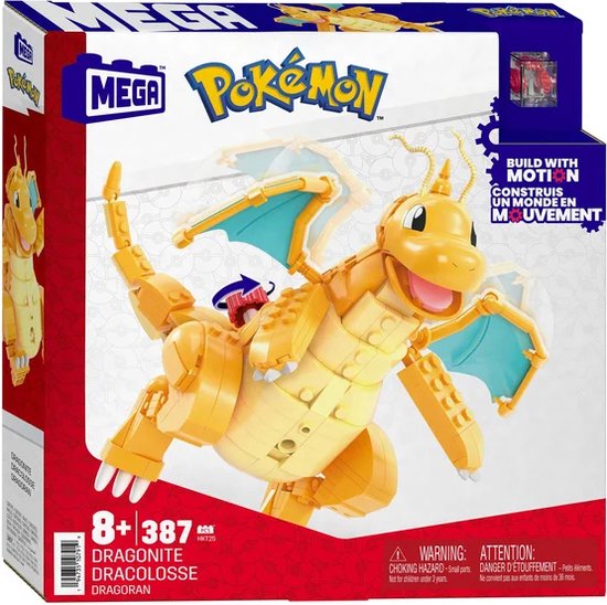 MEGA - Pokémon Dragonite - Bouwspeelgoed van MEGA