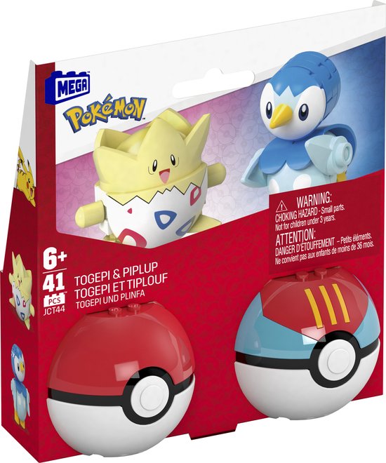 MEGA Pokémon Togepi & Piplup van MEGA