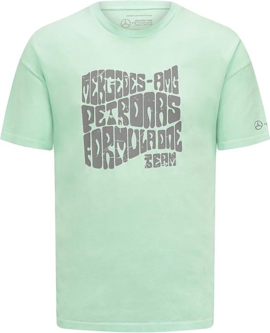 Mercedes-Amg Petronas Fanwear Retro Tee mint M van Mercedes