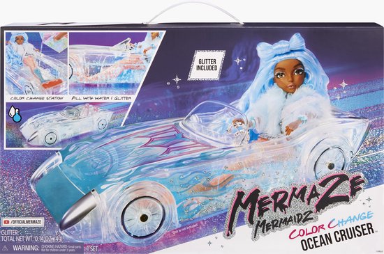 Mermaze Mermaidz Ocean Cruiser-cabrio - Poppenauto van MGA Entertainment