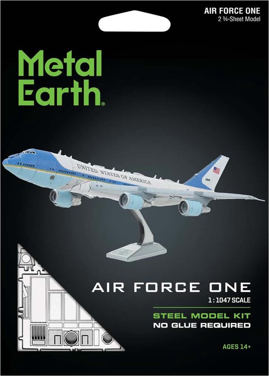 METAL EARTH Air Force One van Metal Earth