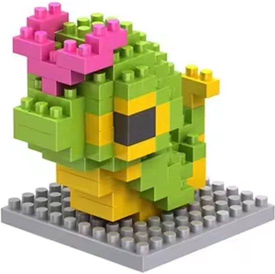 Micro Brick - Caterpie - 110Pcs - Pokémon - Bouwen - Bouwspeelgoed van Mi