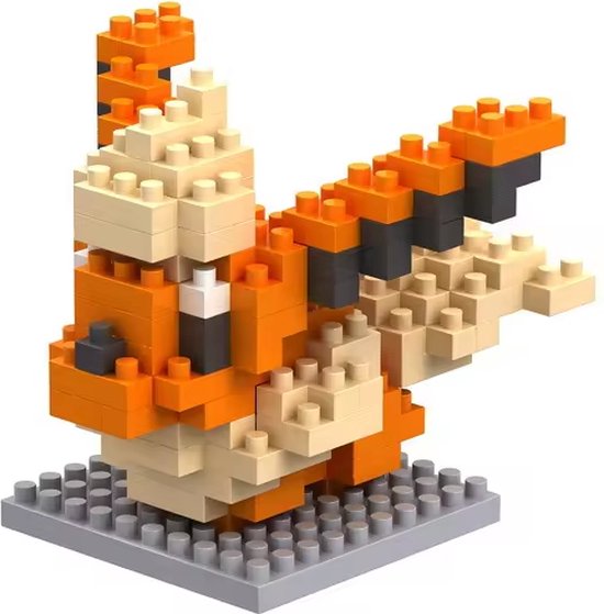 Micro Brick - Flareon - 150Pcs - Pokémon - Bouwen - Bouwspeelgoed van Mi