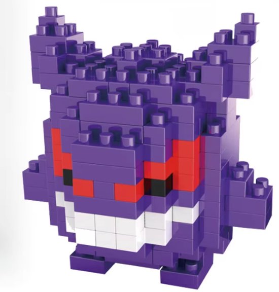 Micro Brick - Gengar - 176 Pcs - Pokémon - Bouwen - Bouwspeelgoed van Nanoblock