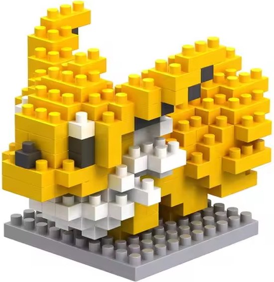 Micro Brick - Jolteon - 160Pcs - Pokémon - 8062A - Bouwen - Bouwspeelgoed van Mi