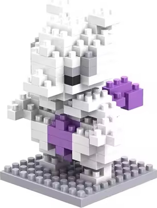 Micro Brick - Mewtwo - 140Pcs - Pokémon - Bouwen - Bouwspeelgoed van Mi