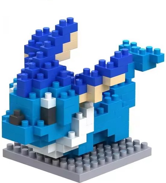 Micro Brick - Vaporeon - 140Pcs - Pokémon - Bouwen - Bouwspeelgoed van Mi