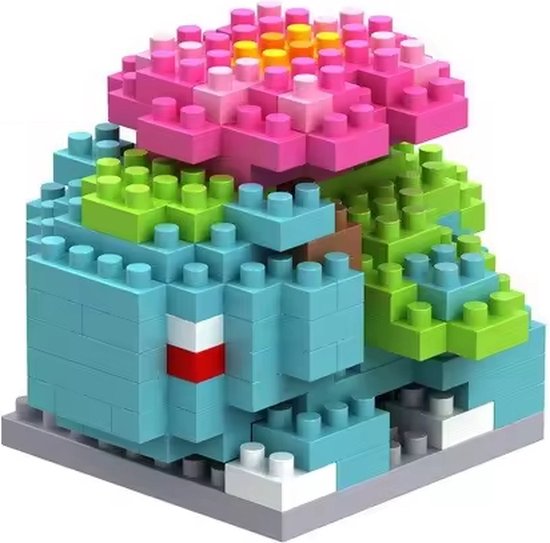 Micro Brick - Venesaur - 150Pcs - Pokémon - Bouwen - Bouwspeelgoed van Mi
