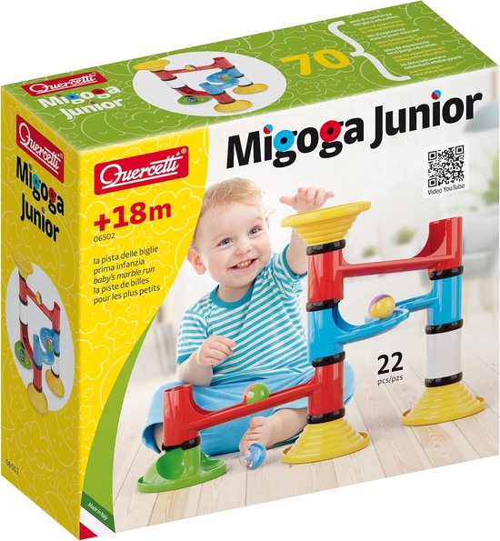 Migoga Junior Basic Set - Knikkerbaan met bioplastic van Merkloos