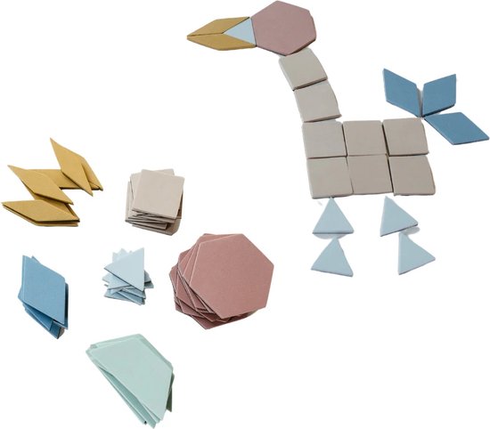 Moes - Magnetic puzzle - stimuleren creativiteit van Moes